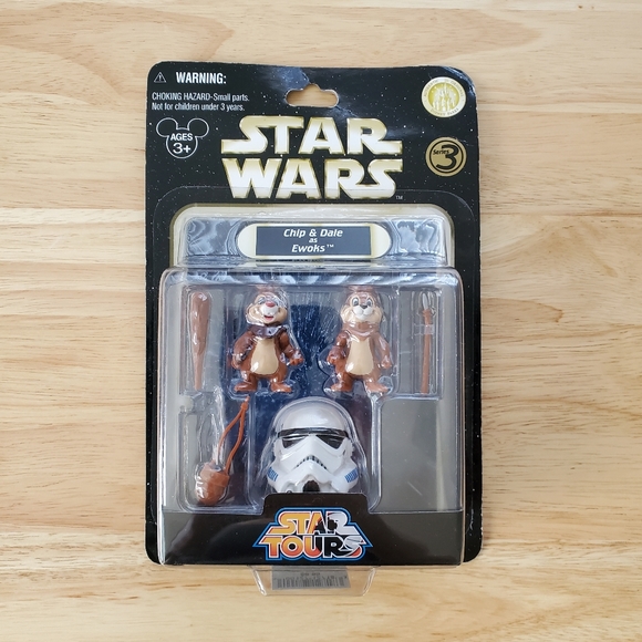 Star Wars Chip & Dale as Ewoks Series 3 Figures